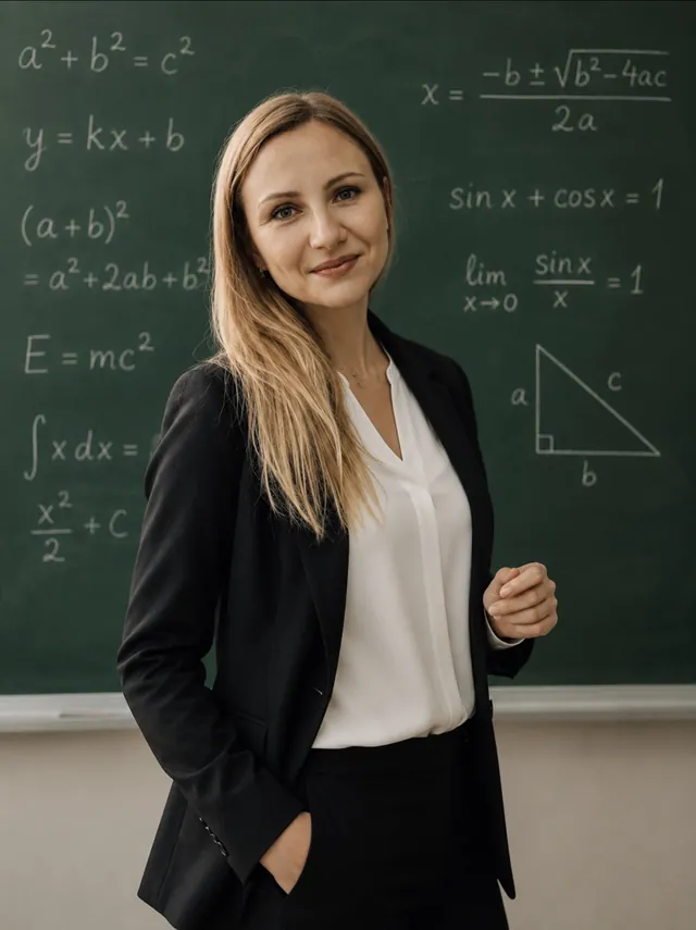 Мария Николаевна Сулоева, преподаватель математики